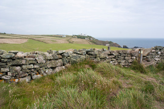 Cornish dry stone wall