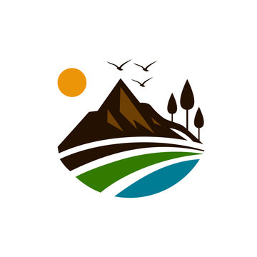 Hills Logo Stock Images