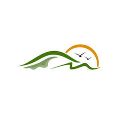 Hills Logo Stock Images