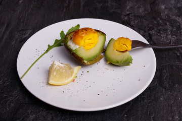avocado and egg