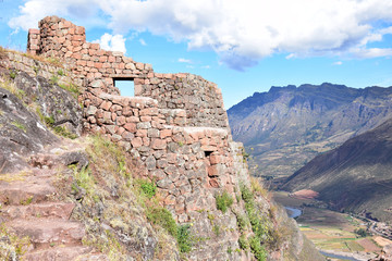 Fototapeta na wymiar Scebery in Pisac, Cusco, Peru