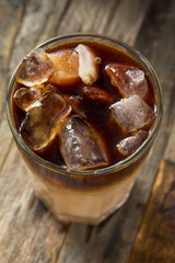 Homemade Iced Dirty Horchata Coffee