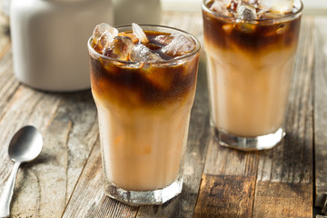 Homemade Iced Dirty Horchata Coffee