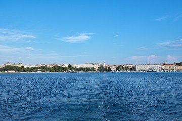 Fototapeta premium Panoramic of Pula Shoreline