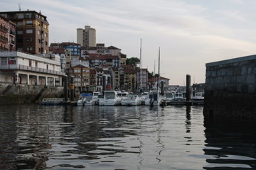 Fototapeta premium Puerto de Bermeo
