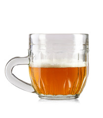 beer in a mug with a handle