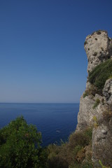 Felsküste in Sizilien