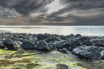 Culzean Bay at Sunset.