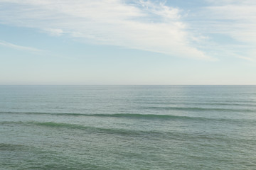 Obraz premium Calm Mediterranean sea in a sunny day