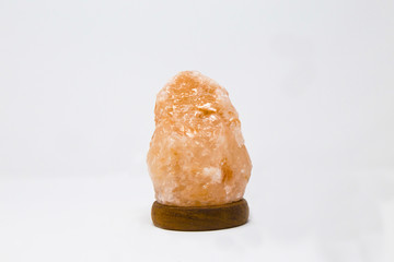 Variety of pink Himalayan salt lamps