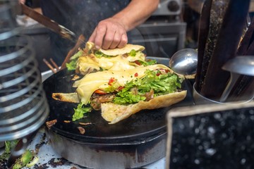 Sandwich Zubereitung