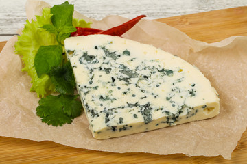Blue cheese slice