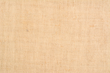 Fototapeta na wymiar Homespun linen canvas background. Handmade linen fabric texture 8.