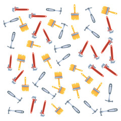 Isolated under construction tools design