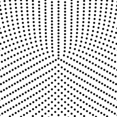 Halftone retro dot pattern background - monochrome abstract vector graphic