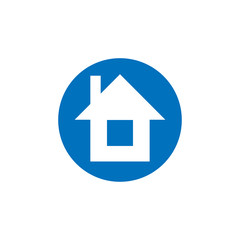 House icon. Vector drawing. Transparent image. Isolated object on white background. Isolate.