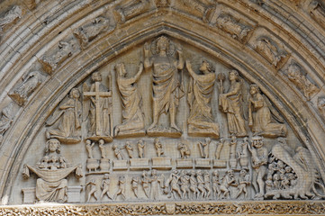 Fototapeta na wymiar La cattedrale di Saint Omer, Pas-de-Calais, Hauts-de-France