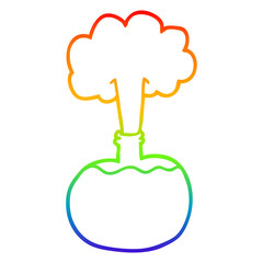 rainbow gradient line drawing cartoon experiment potions