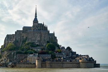 Mont St Michel as island