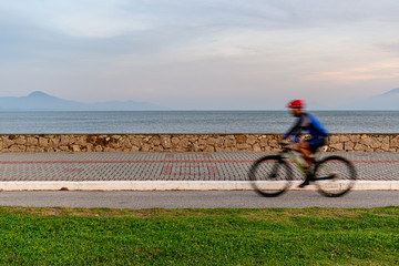 Obraz premium Bike riding