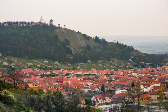 Holly Hill (Svatý kopeček) near Mikulov, Czech Republic