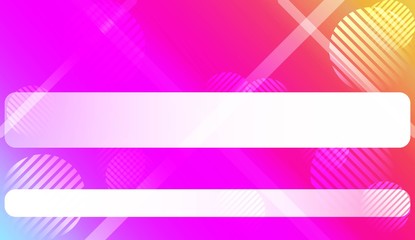 Colorful Gradient Background with Line, Circle. For Web, Presentations And Prints. Vector Illustration.