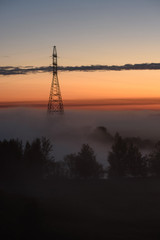 Fototapeta premium Midnight fog
