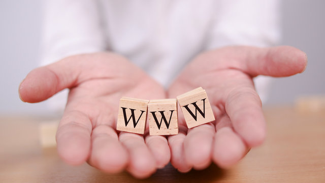 WWW World Wide Web Internet Concept