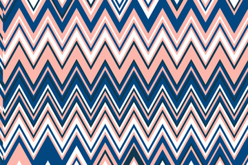 Vector zigzag pattern. Chevron background. 