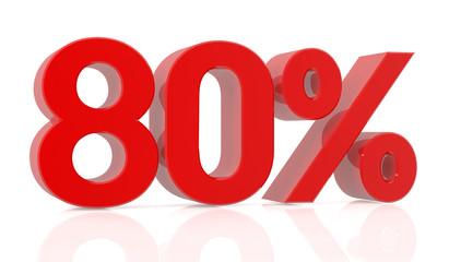 eighty percent 3D rendering