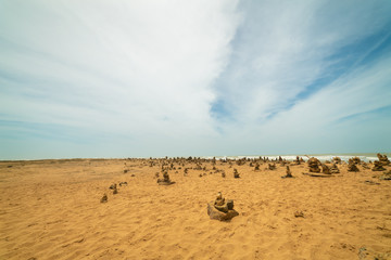 Beautiful views, Desert Sand Mountain Scenery, sand dunes