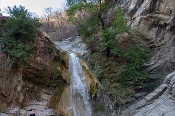 Waterfalls of San Agustín Ahuehuetla, the avocado, Puebla, Mexico