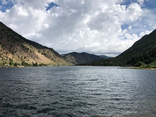 lake in mountains