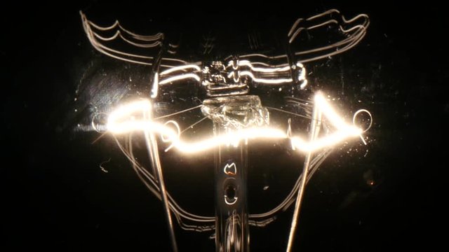 Incandescence thread on electricity 