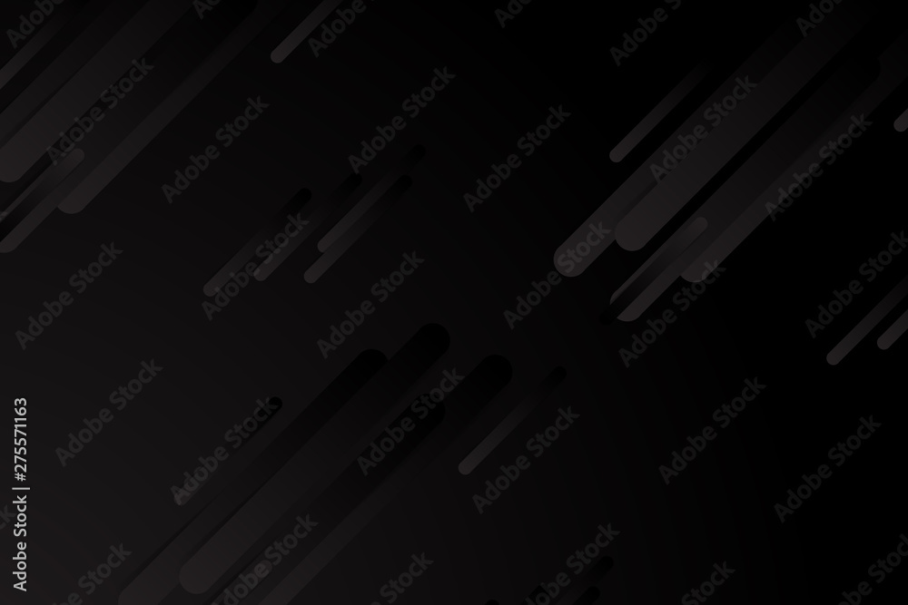 Canvas Prints black background overlap layer dimension with line design for modern background or website