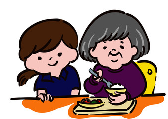介護職＿食事