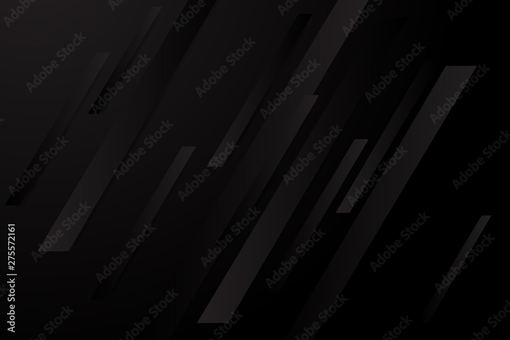 Canvas Prints black background overlap layer dimension with line design for modern background or website