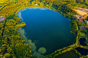 Finnland - Dörfer und Landschaften aus der Luft