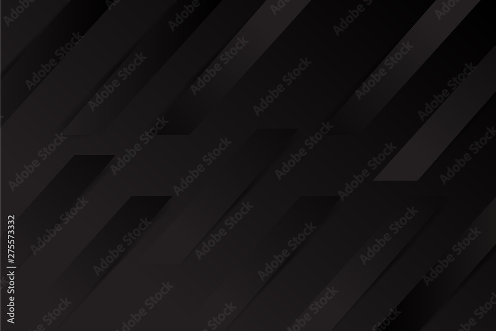 Canvas Prints black background overlap layer dimension with line design for modern background or website