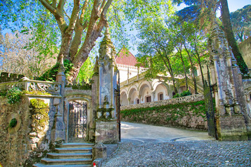 Cascais, Portugal, Quinta da Regaleira scenic castle