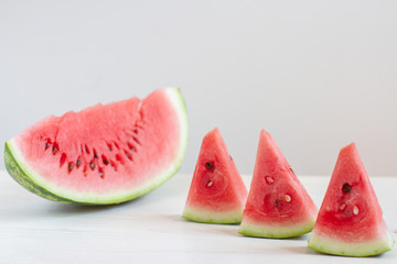 watermelon isolated on white background