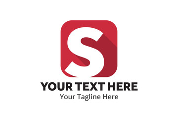 Fototapeta premium s logo creative design in flat style with color , initial s logo creative for identity and community