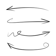 sketch arrows set