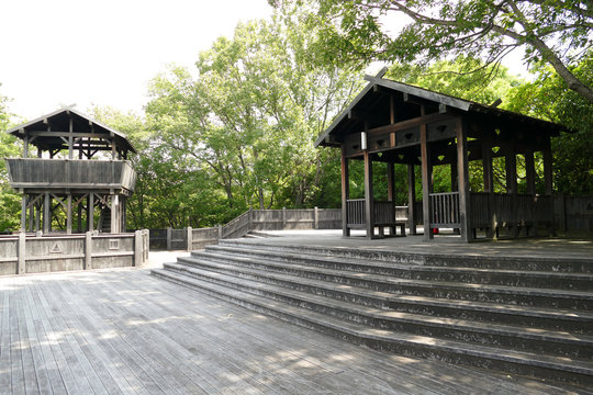 愛知県長久手市の色金山歴史公園