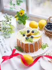 レモンシフォンケーキ