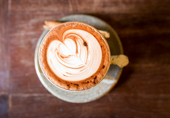 Cup of Cappuccino Coffee