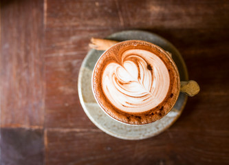 Cup of Cappuccino Coffee
