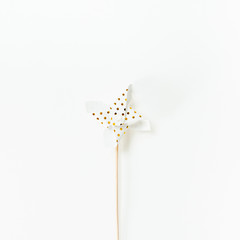 Small Golden Pinwheel toy fan
