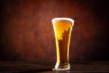 ビールで乾杯