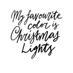 Christmas Quote Vector Print